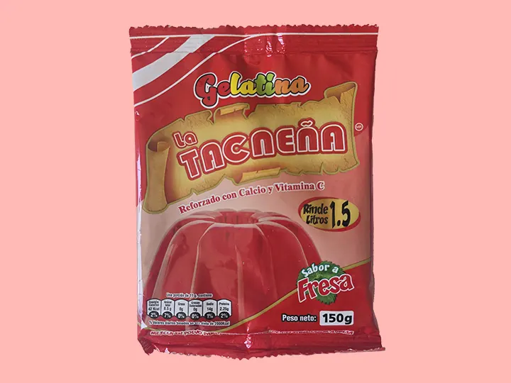 La Tacneña Gelatina Fresa