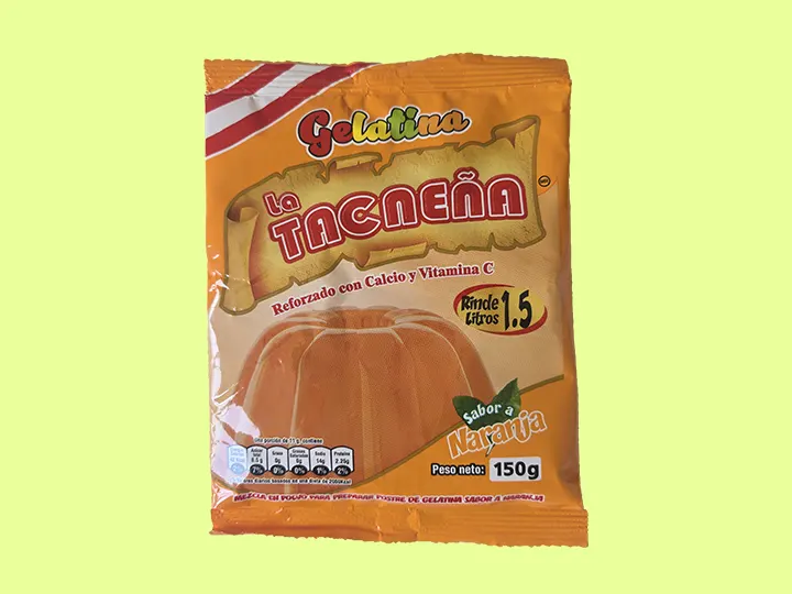 La Tacneña Gelatina Naranja